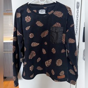 Kavu Fleece with Pinecones